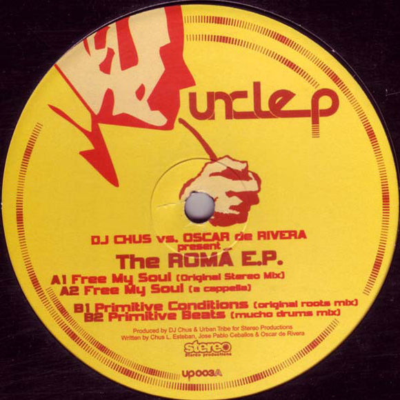 DJ Chus vs. Oscar De Rivera - The Romá EP (12