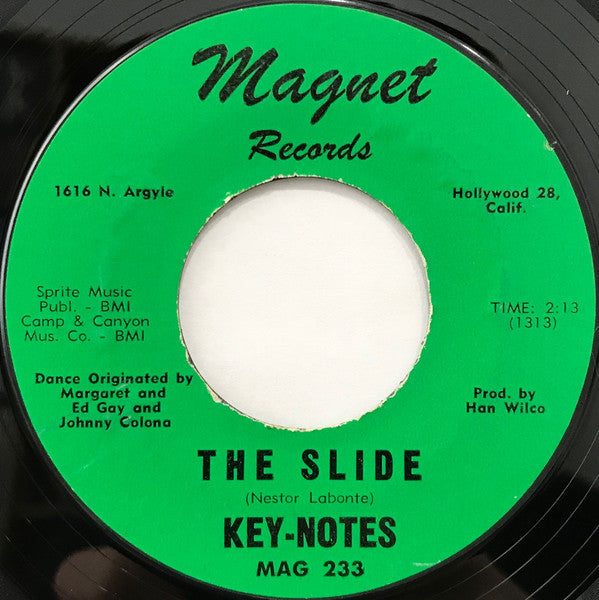 Key-Notes - The Slide / Taffy (7", Single)