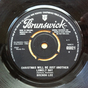 Brenda Lee - Christmas Will Be Just Another Lonely Day (7", Single)