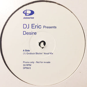 DJ Eric - Desire (2x12", Promo)