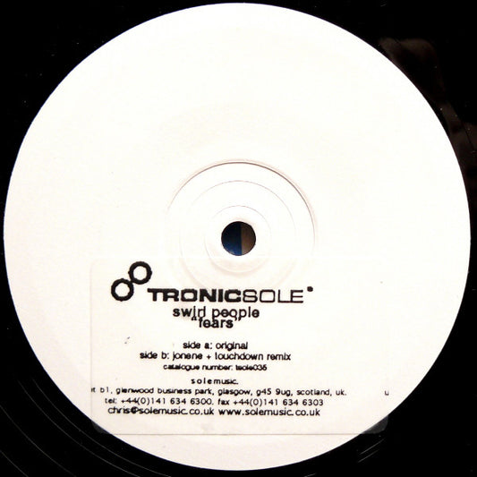 Swirl People - Fears (12", W/Lbl, Sti)
