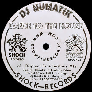 DJ Numatik - Dance To The House - The Remixes (12")
