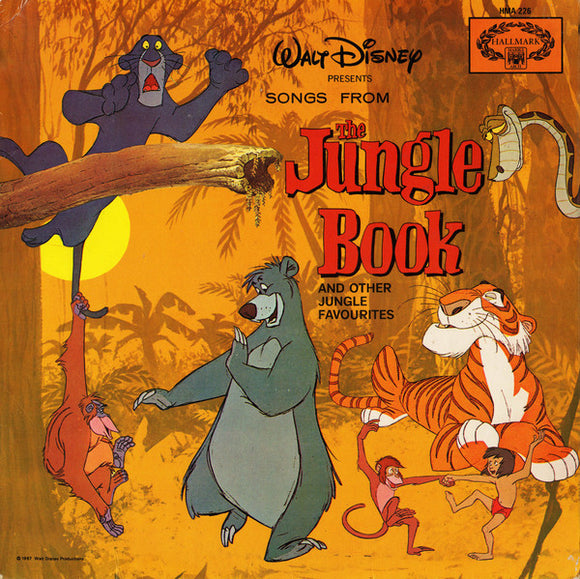 The Jungle V.I.P's - Songs From The Jungle Book And Other Jungle Favourites (LP, Album, RE)