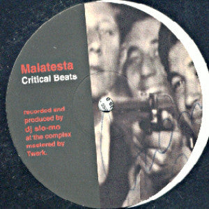Malatesta - Critical Beats (12", EP)