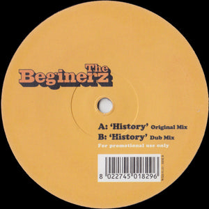 The Beginerz - History (12", Promo)