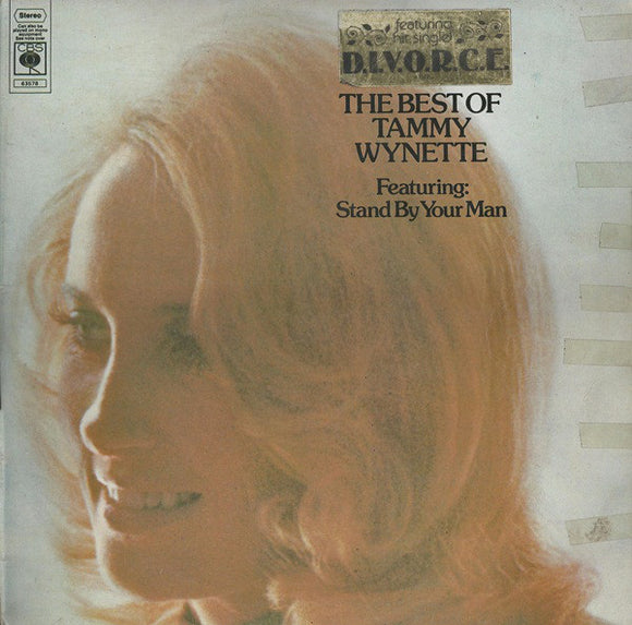 Tammy Wynette - The Best Of Tammy Wynette (Featuring: Stand By Your Man) (LP, Album, Comp, RE)