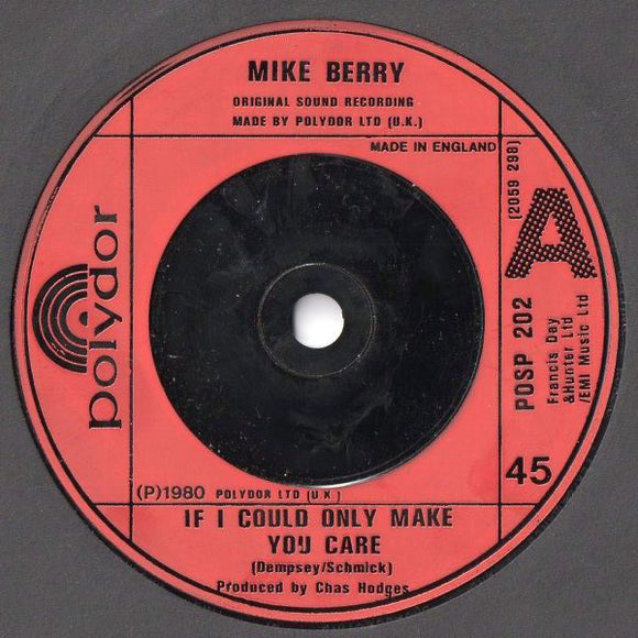 Mike Berry - If I Could Only Make You Care (7