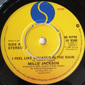 Millie Jackson - I Feel Like Walking In The Rain (7", Pap)