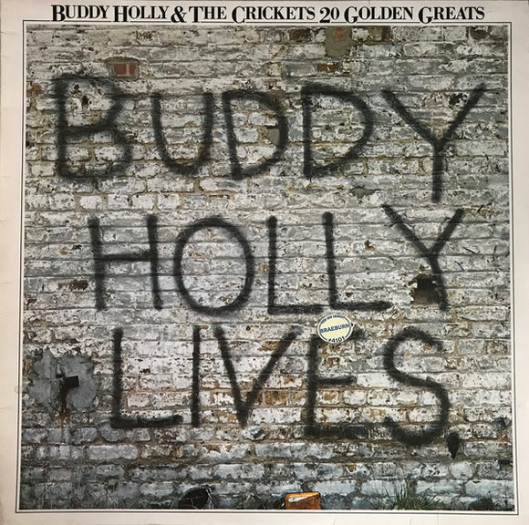 Buddy Holly & The Crickets (2) - 20 Golden Greats (LP, Comp)