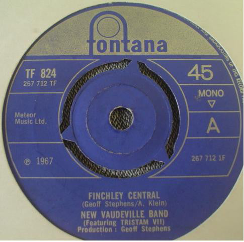 New Vaudeville Band* - Finchley Central (7", Single, Mono)
