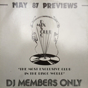 Various - May 87 - Previews (LP, Comp)