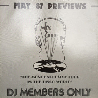Various - May 87 - Previews (LP, Comp)
