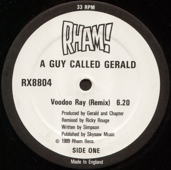 A Guy Called Gerald - Voodoo Ray (Remix) (12
