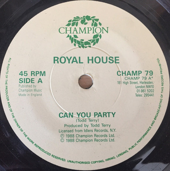 Royal House - Can You Party (7