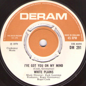 White Plains - I've Got You On My Mind (7", Single)