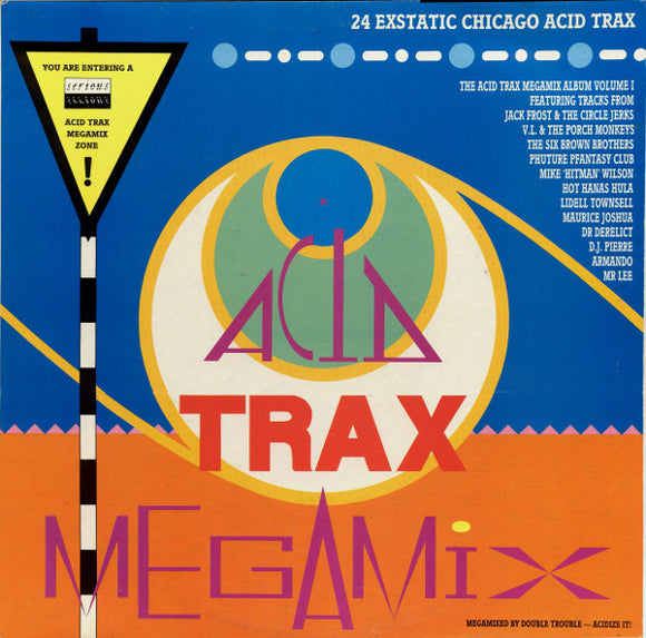 Various - Acid Trax Megamix Volume 1 (LP, Album, Comp, Mixed)