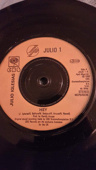 Julio Iglesias - Hey (7")