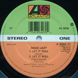 Doug Lazy - Let It Roll (12", Single)