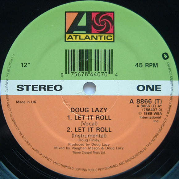 Doug Lazy - Let It Roll (12