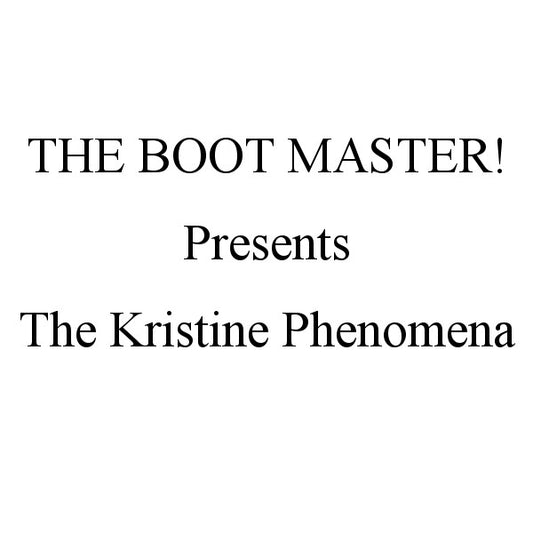 The Bootmaster! - The Kristine Phenomena (12", S/Sided, Unofficial, W/Lbl)