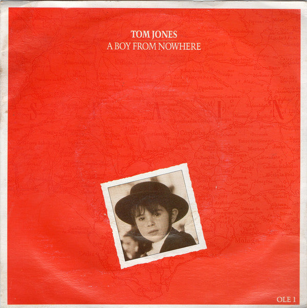 Tom Jones - A Boy From Nowhere (7", Single)