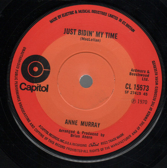 Anne Murray - Just Bidin' My Time / Days Of The Looking Glass (7
