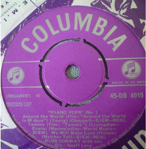 Russ Conway - Party Pops (No 1) (7", EP)