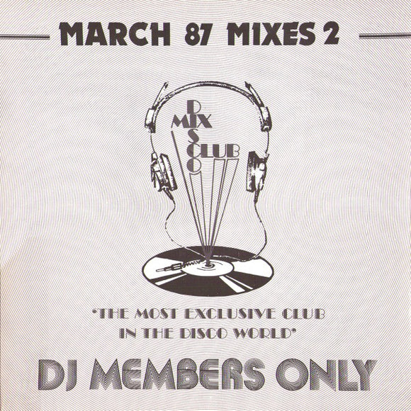 Various - March 87 Mixes 2 (12