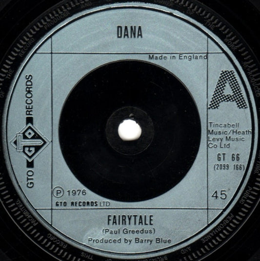 Dana (9) - Fairytale (7", Single)