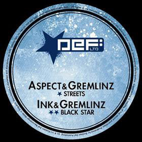 Aspect (3) & Gremlinz / Ink* & Gremlinz - Streets / Black Star (12")