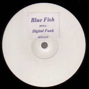 Alibi* & DSP (3) - Blue Fish / Digital Funk (12", Promo)