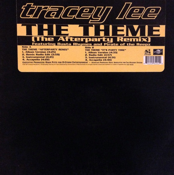 Tracey Lee - The Theme (The Afterparty Remix) (12