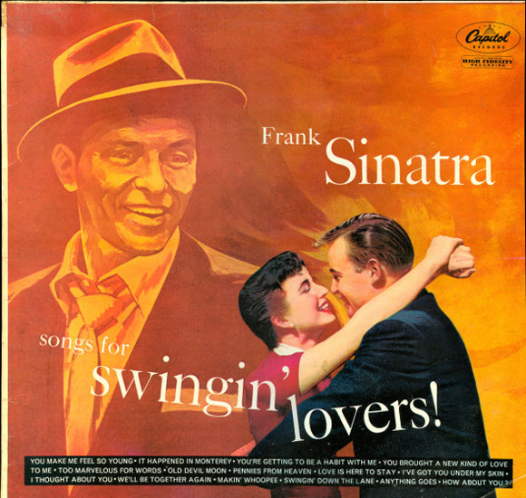 Frank Sinatra - Songs For Swingin' Lovers! (LP, RE)