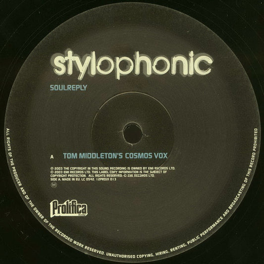 Stylophonic - Soul Reply (12", Promo)