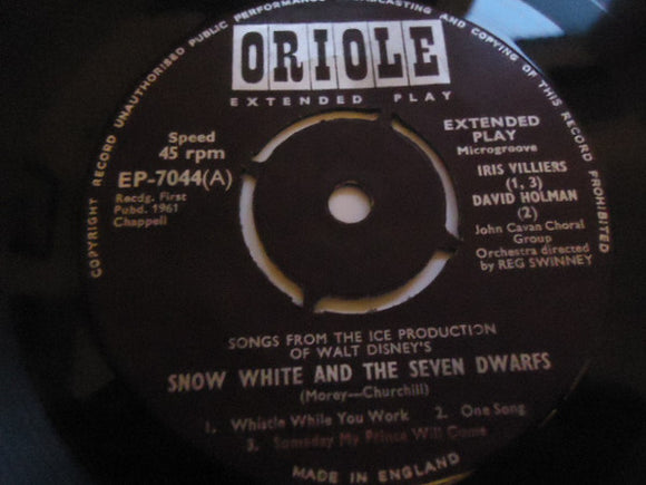 John Cavan Vocal Group, Iris Villiers, David Holman (2) - Songs From The Ice Production Of Walt Disney's Snow White And The Seven Dwarves (7