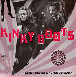 Patrick MacNee & Honor Blackman - Kinky Boots (7", Single, Mono, RE, Sil)