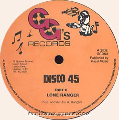 Lone Ranger - Fort X (12")
