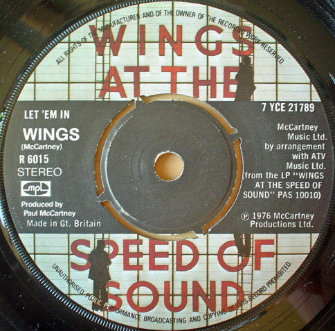Wings (2) - Let 'Em In (7
