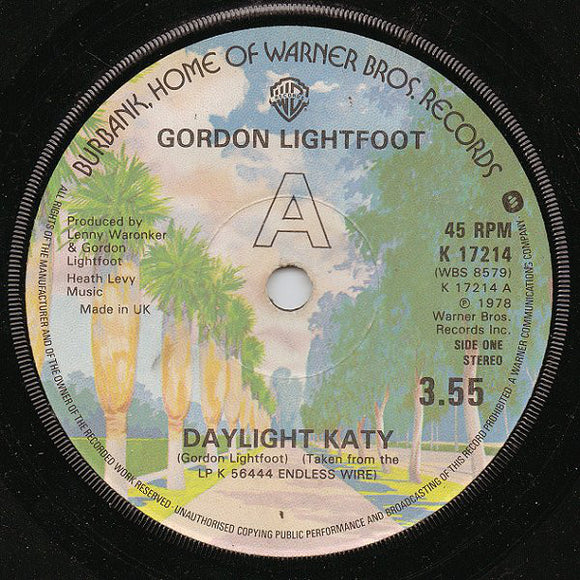 Gordon Lightfoot - Daylight Katy (7