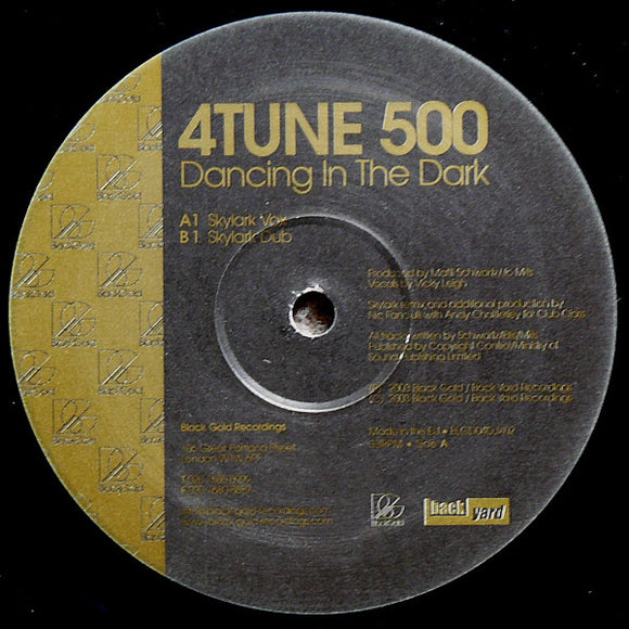 4Tune 500 - Dancing In The Dark (Skylark Mixes) (12