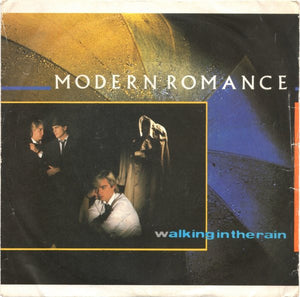 Modern Romance - Walking In The Rain (7", Single, Mus)