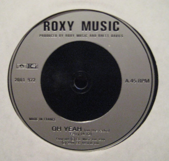 Roxy Music - Oh Yeah (7