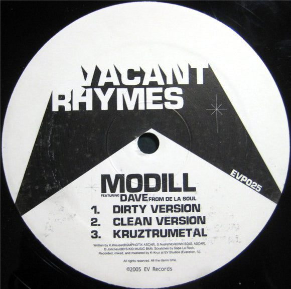 Modill - Vacant Rhymes / Nightly (12