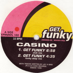 Casino - Get Funky (Mama-He, Mama-Ho) (12")