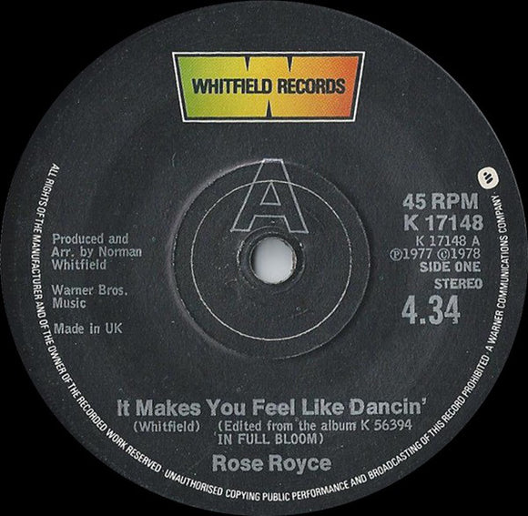 Rose Royce - It Makes You Feel Like Dancin' (7