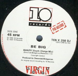 Be Big - Guilty (12", Promo)