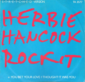 Herbie Hancock - Rockit (S-t-r-e-t-c-h-e-d Version) (12", Single)