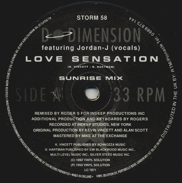 D-Dimension - Love Sensation (12