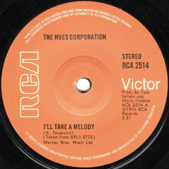 The Hues Corporation - I'll Take A Melody (7