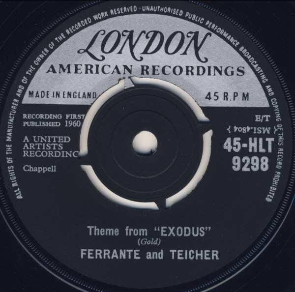 Ferrante And Teicher* - Theme From "Exodus" / Twilight (7", Single)